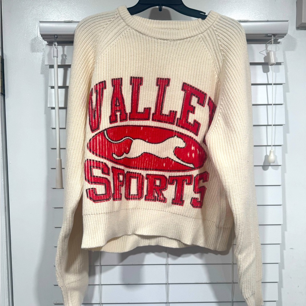 Cream vale state Sweater